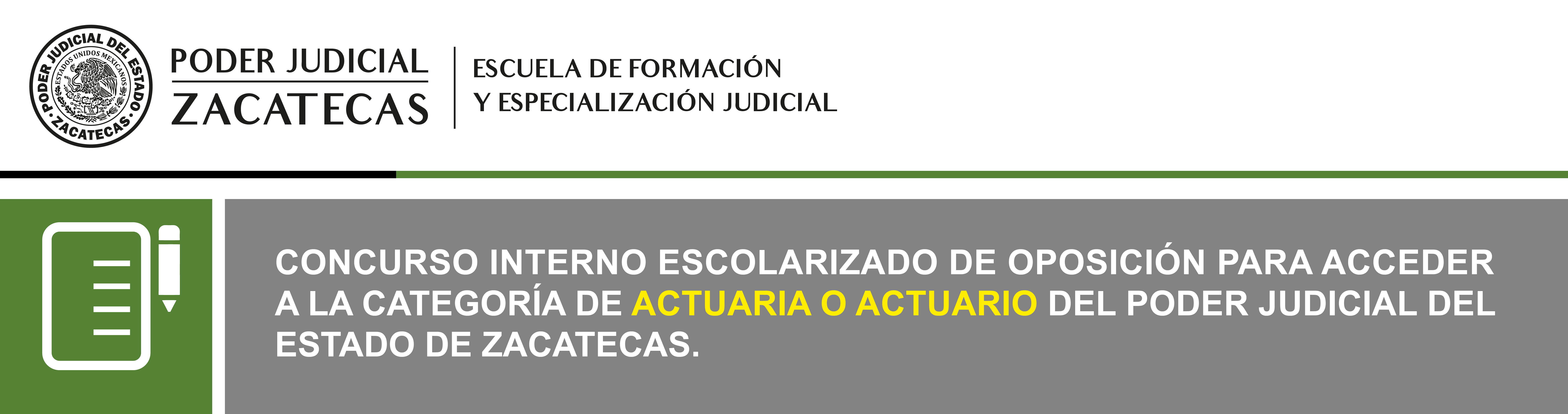 CONCURSO ACTUARIOS